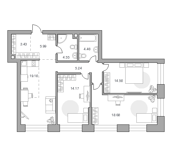 ЖК MYPRIORITY Павелецкая, Москва | Жилой комплекс «МАЙПРИОРИТИ Павелецкая» в Замоскворечье, Гранель